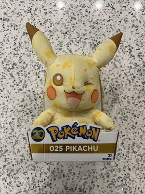 Pokemon 20th Anniversary 025 Pikachu Wink New Sealed TOMY