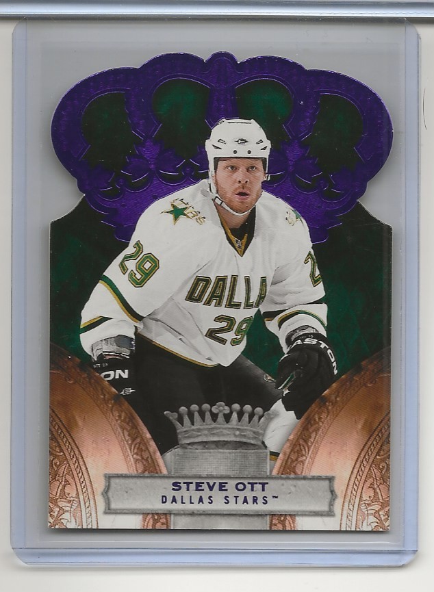 2010-11 Panini Crown Royale Purple #33 Steve Ott /25