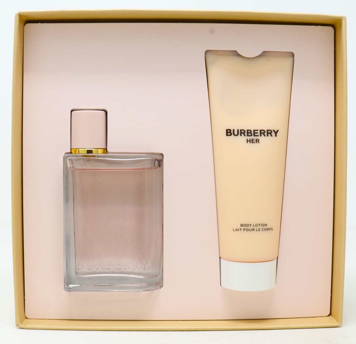 Burberry Her 2pc Gift Set For Women50ml EDP 75ml Lotion