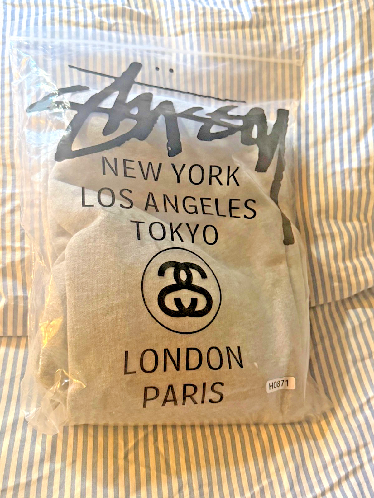 Nike x Stussy Grey Sweatpants Medium thumbnail 5