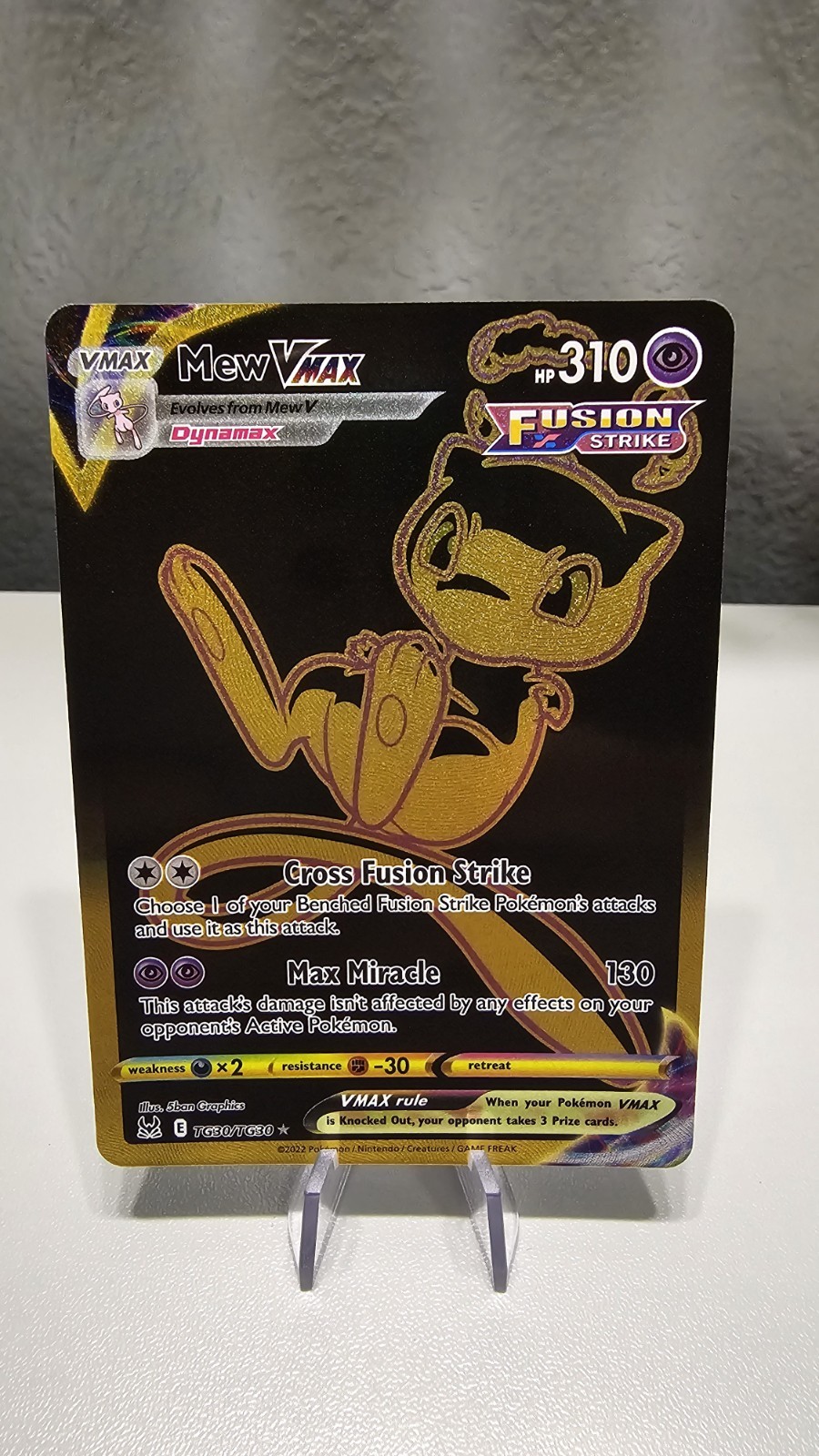 Mew VMAX (Secret) TG30/TG30 Swsh11: Lost Origin Trainer Gallery Holo