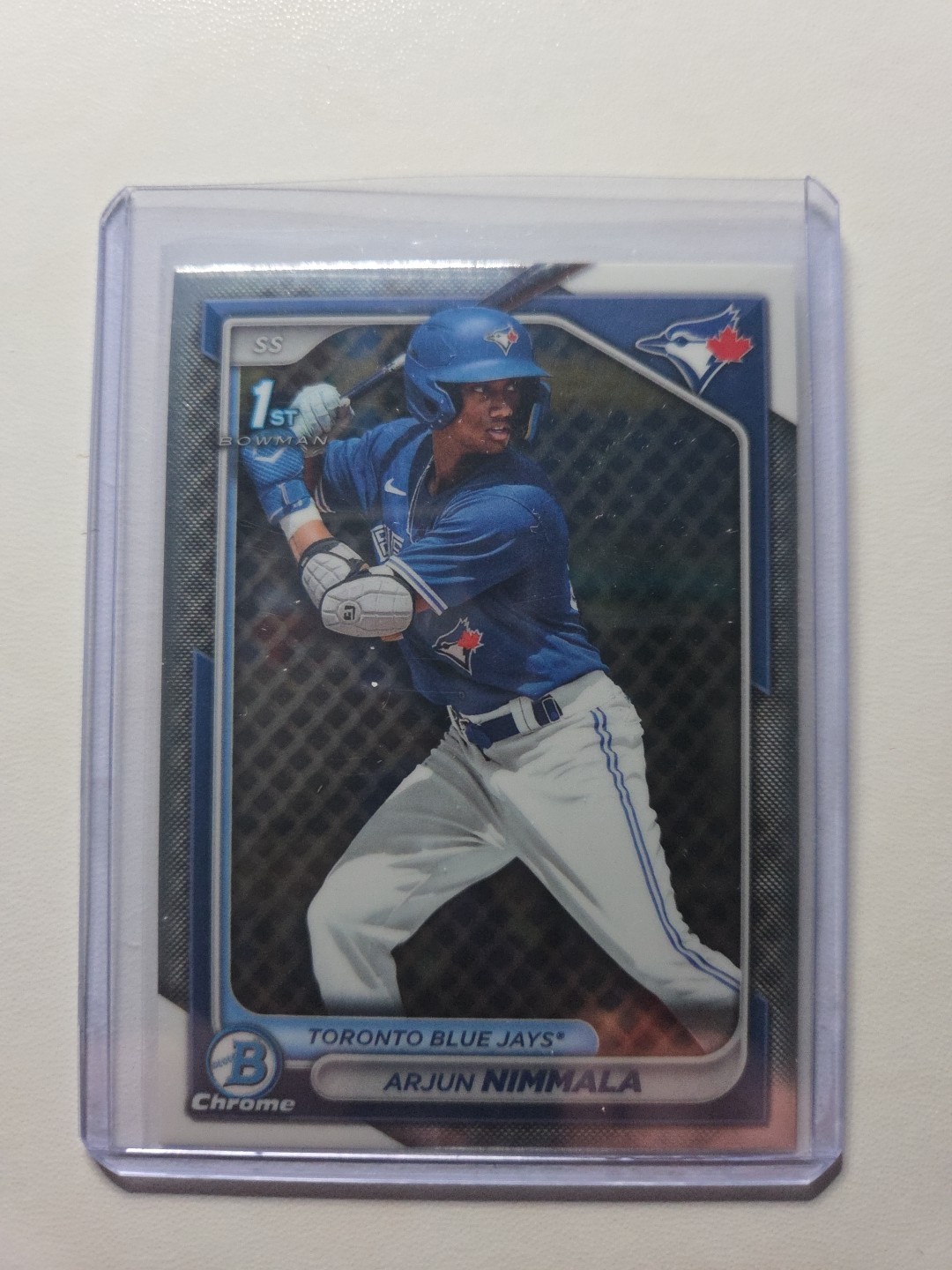 2024 Bowman Chrome 1st Arjun Nimmala BCP 142