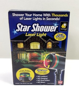 STAR SHOWER Laser Light As Seen on TV Thousands of Laser Lights Brand New