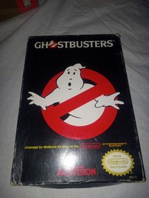Ghostbusters Nintendo NES In Box with Game, Box, Sleeve, & foam insert. RARE 