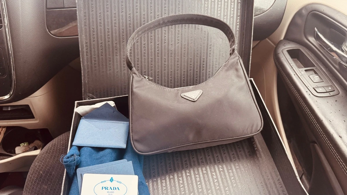 PRADA Nylon Exterior Bags & Handbags for Women for sale | eBay