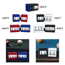 Snooker Scoreboard Mini Score Keeper Versatile Scoring Device for Tennis