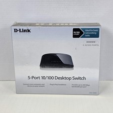 D-Link DES-1005E 5-Port Fast Ethernet Switch ...