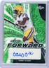 2022 Leaf Flash Forward Autographs 1 /7 Corey Kiner #FF-CK1 Green Metalized Card