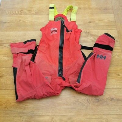 Helly Hansen Aegir Ocean Race Series 2.0 Salopettes Segelhose Herren L Large rot