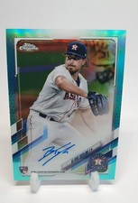 2021 Topps Chrome - Rookie Autographs Blake Taylor #RA-BT Aqua Refractor /199.