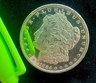 1884 O MORGAN DOLLAR DMPL MONSTER CAMEO-LIQUID MIRRORS-MEGA LUSTER-MS+++++