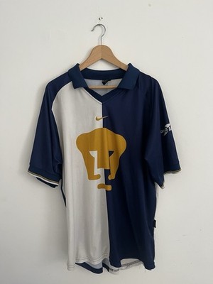 UNAM Pumas Away 2001/02 Nike Mexico Fußballtrikot XL