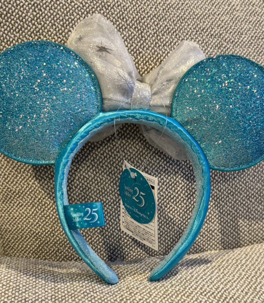 Tokyo Disney Sea 25th Anniversary Sparkling Jubilee Blue Ear  display picture 2