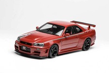 Nissan Skyline GT-R R34 (Active Red) 1/18 Motorhelix M83426