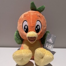 Disney Parks Orange Bird Big Feet Plush 10 Scented NWT Rare Collectible