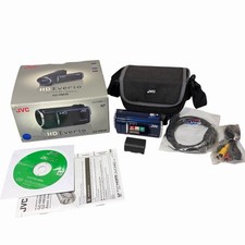 JVC Everio HD Camcorder GZ-HM30AU 40x Optical Zoom Bundle
