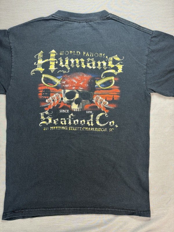 Hymans Seafood Company  SC. T-Shirt Size S Small. New Excellent Condition. Rare