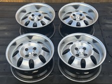 STAGGERED DEEP DISH Rims! Seiken NKB Power Cup II 15x7 + 15x8 +35 4x100 RARE JDM