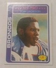 1978 Topps All-Pro #240 Tom Jackson Denver Broncos Football Sports Trading Card