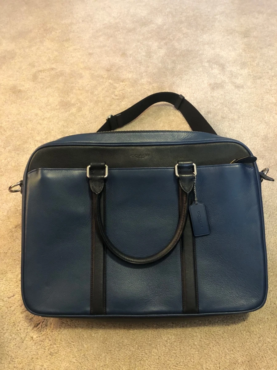 Coach Blue Briefcase/Document Case Bags for Men for sale | eBay