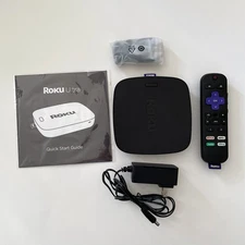 Roku Ultra 4K Streaming Media Player 4670 w Remote, Cord, Headphones