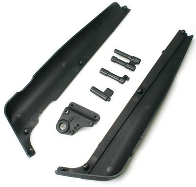 Robitronic / Steinschlagschutz Set (Seitenteile Plastik) Protos / R25010