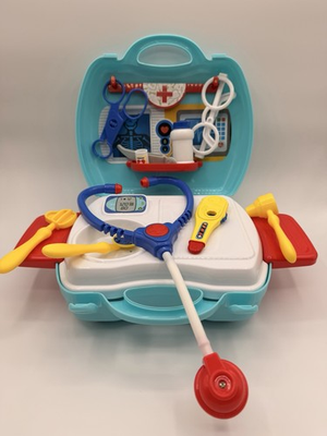 #ad Dr. Feel Wel Child#x27;s Pretend Doctor#x27;s Bag with Accessories $15.00