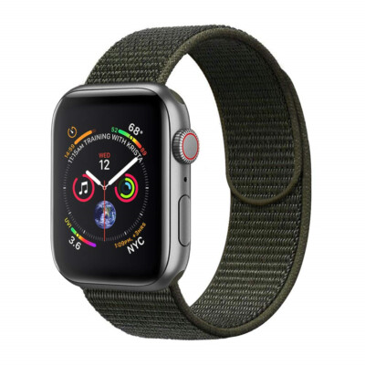 Nylon Sport Loop Band Strap for Apple Watch 10 9 8 7 6-2 SE 40/45/46/49mm NEW