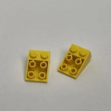 Lego 3747 Yellow Replacement Add-on Pieces Parts Lot of 2