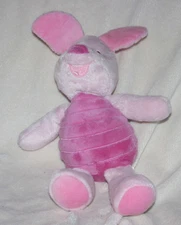 13" DISNEY BABY PIGLET WINNIE THE POOH SOFT RATTLE STUFFED ANIMAL PLUSH TOY