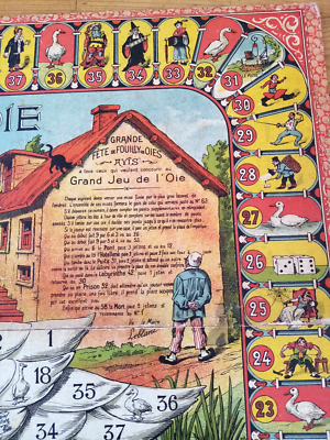 C. 1890 - ANCIEN LOTO  NOUVEAU JEU DES FABLES DE LA FONTAINE  - Léon