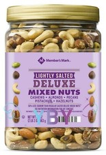 Member's Mark Lightly Salted Deluxe Mixed Nuts 34 OZ
