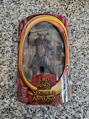 Easterling Warrior THE LORD OF THE RINGS ToyBiz Two Towers MOC NEW Tri Logo