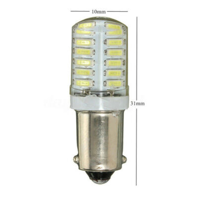 24V DC T11 233 BA9S T4W Car Truck LED Interior Dome Map Side Marker White Bulb - Foto 8