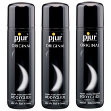 3X Pjur Original Bodyglide 250 ml Silicone Based Personal Lubricant Massage Lube