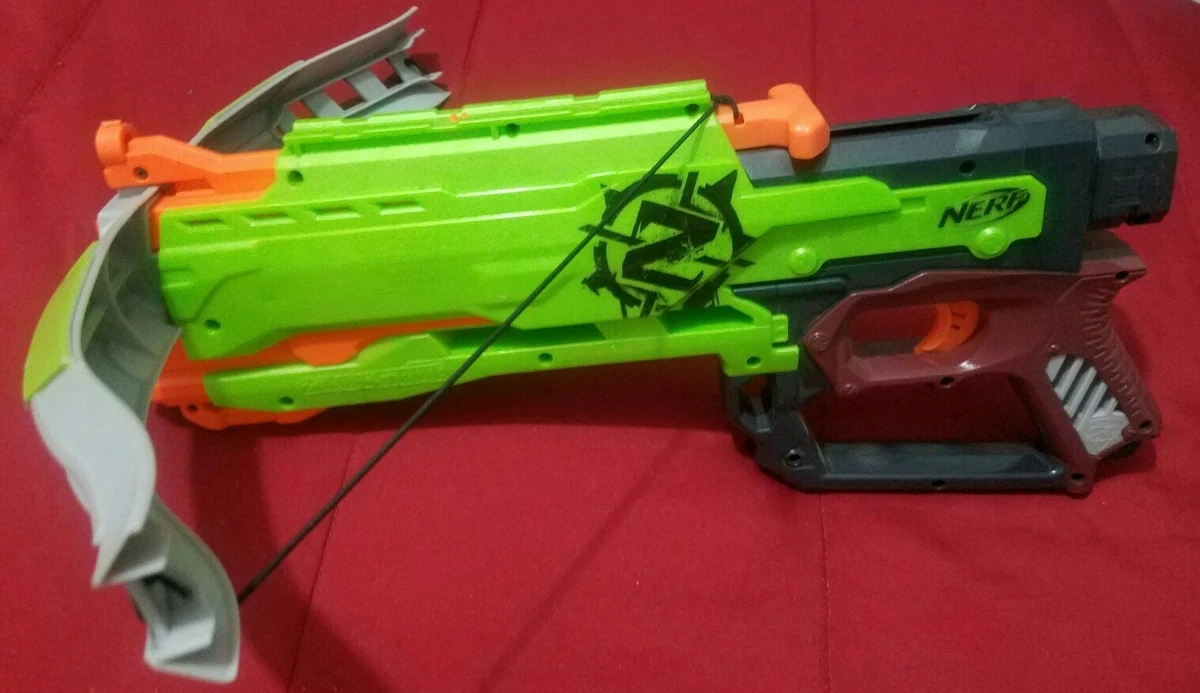 NERF Zombie Strike Crossbow Crossfire Dart Blaster Gun N Strike
