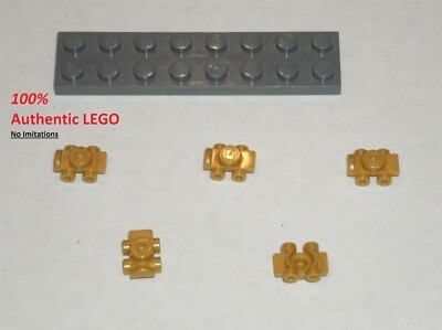 LEGO NEW Pearl Gold Roller Skate (5x) 6132266 Brick 18747 | eBay