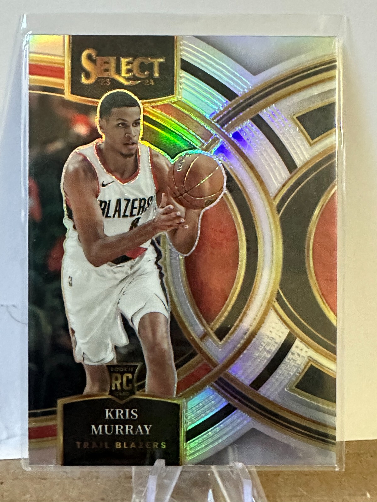 2023-24 Panini Select Kris Murray Rookie Premier Level Silver Prizm