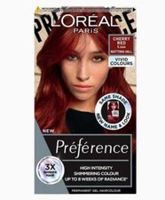 Loreal Paris Preference High Intensity Permanent Gel Hair Colour Cherry Red
