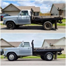 4 16 Ford 98 And Older F350 Lug Alcoa Style Dually Polished W Lugs Caps