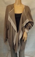 Ulla Popken ~ 42+ 42/44 ~ Tolle Strickjacke ~ Cardigan ~ Taupe Braun Jacke Neu