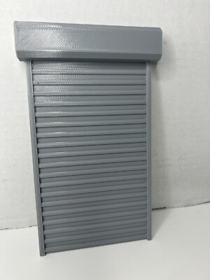 Street Scene Diorama  add ons  3d printed  Garage Door