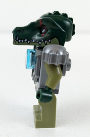 LEGO Legends Chima Cragger Heavy Armor Minifigure Crocodile Tribe loc063