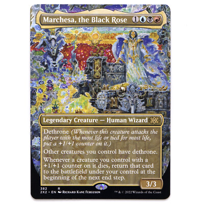 Marchesa, the Black Rose SHOWCASE / Magic MTG / Double Masters 2022 - Rare  - NM | eBay UK