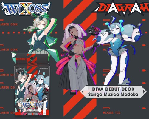 WIXOSS WXDi-D03 - D06 DIVA DEBUT DECK Set {ENGLISH} ~ FAST SHIPPING ~ - Picture 9 of 9