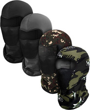 4 Pack Pasamontanas Calavera Pasamontanas Militar Mascara Para El Frio De Moto