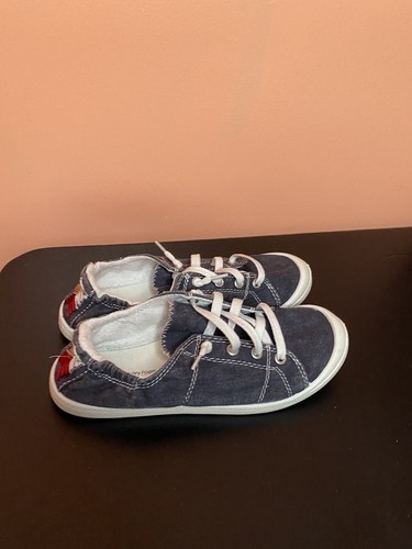 Il tempo e TRU Women's Blu Memory Foam Scarpe Sportive Mocassini Scarpe Da  Ginnastica Taglia 7.5 | eBay