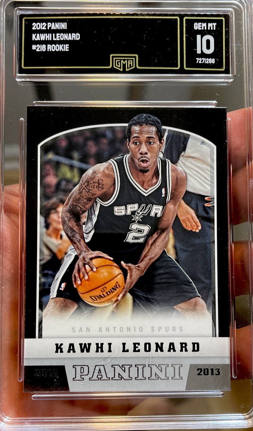 2012-13 Panini Rookie Kawhi Leonard #216 PSA 10 GEM Mint Clippers Spurs MVP