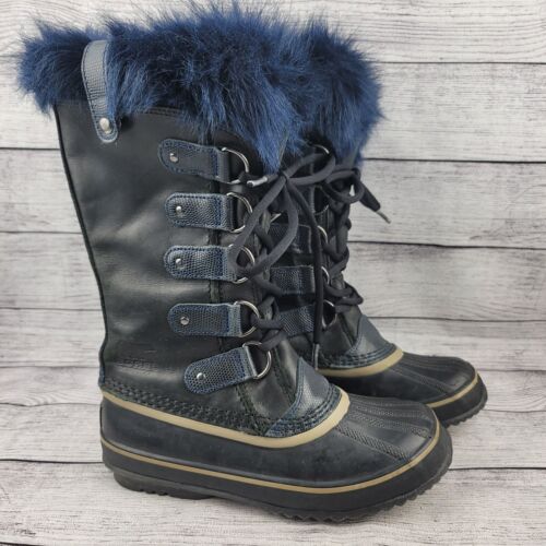 Sorel Joan Of Arctic Women's 6 Winter Boot Obsidian Limited Edition LL5283-010 - Picture 1 of 8