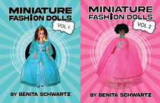Miniature Fashion Dolls Book Vol 1  Vol 2 Dawn Pippa  More